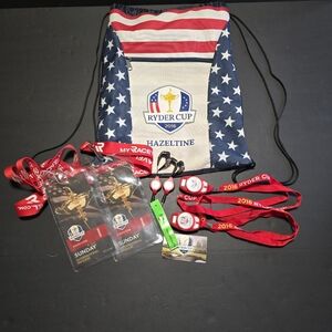 Ryder Cup Hazeltine 2016 Backpack Unisex One Size Drawstring USA